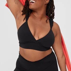 OFFLINE By Aerie Real Me XTRA Ruffle Sports Bra NWT Large $39.95
